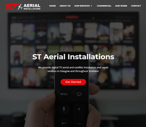 ST Aerial Installations Glasgow | Satellite Dishes, Freesat and TV Wall Mounting