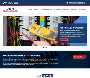 CSM Electrical | Glasgow Electricians - Domestic & Commercial