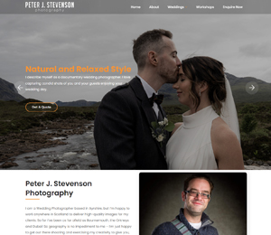 Peter J. Stevenson Wedding Photographer Ayrshire